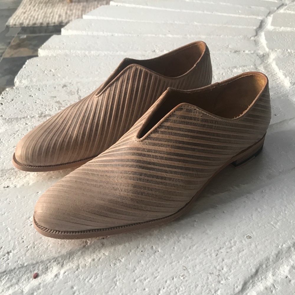 Billy Reid natural leather oxford NEW! 🔥 6.5